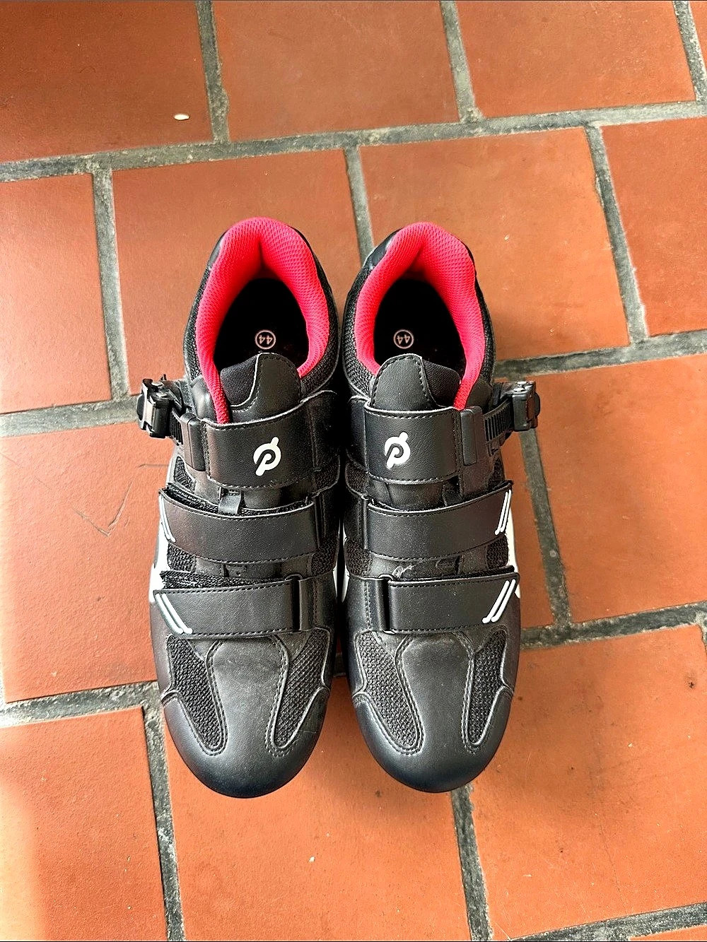 Peloton Original Indoor Cycling Shoes Black & White